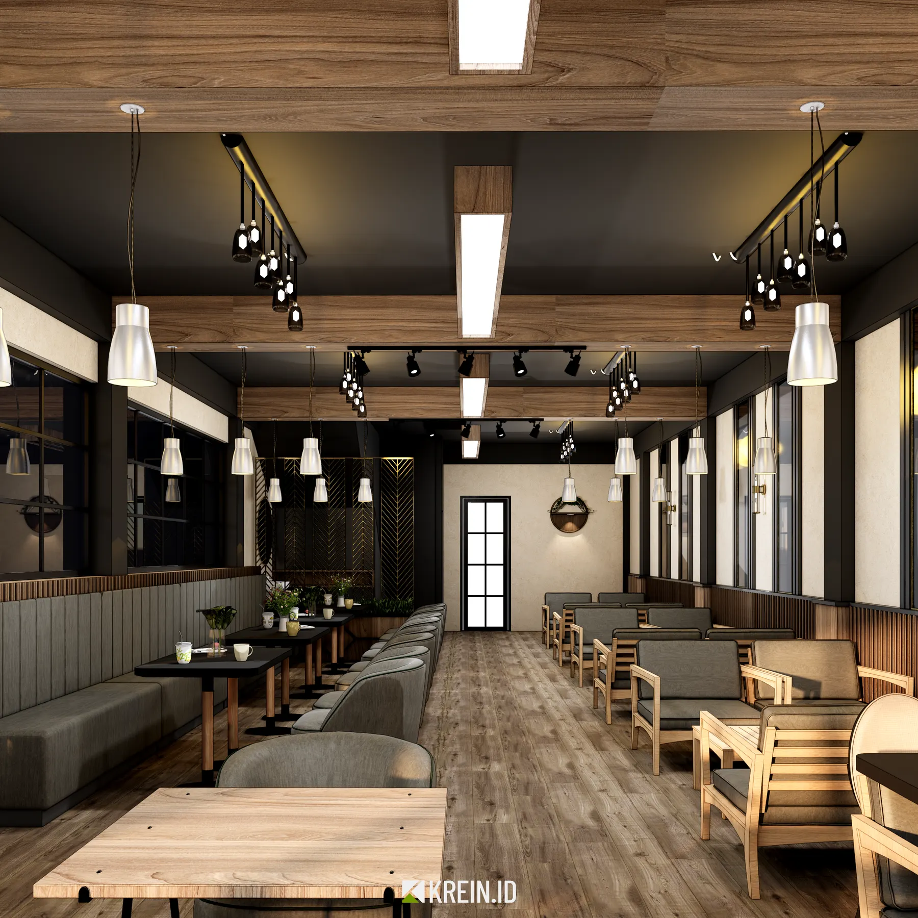 Cafe J Seven — J Seven Cafe — interior oleh KREIN Pekanbaru