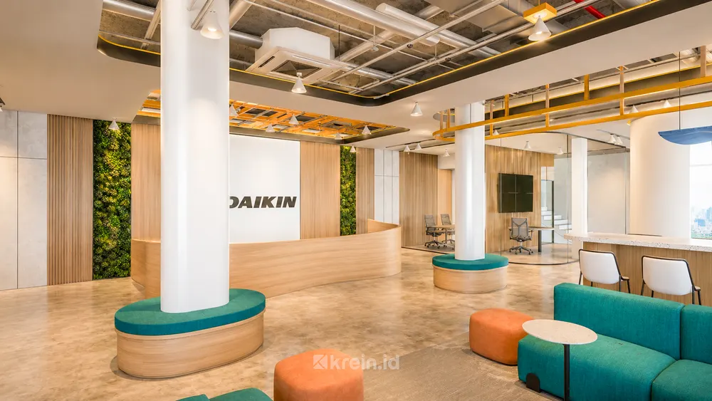 DAIKIN Office Design — proyek interior oleh KREIN Pekanbaru