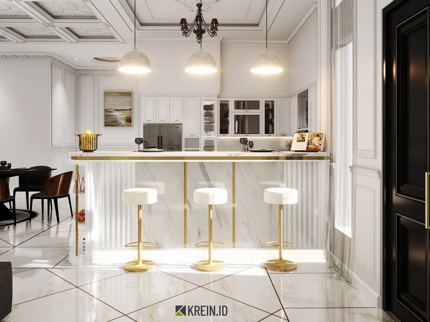 Interior Rumah Mr. AMR — LIving Room — interior oleh KREIN Pekanbaru