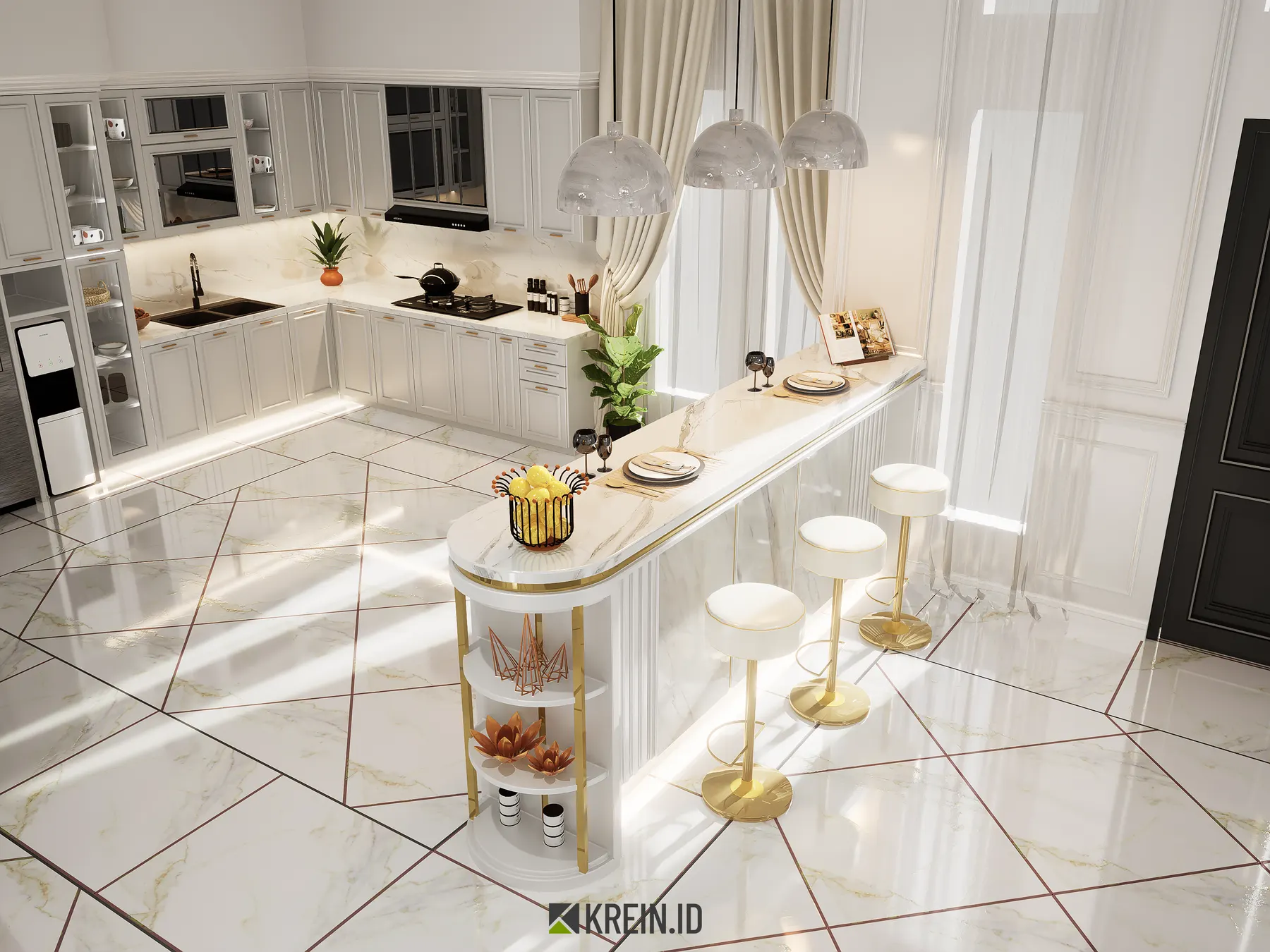 Interior Rumah Mr. AMR — LIving Room — interior oleh KREIN Pekanbaru