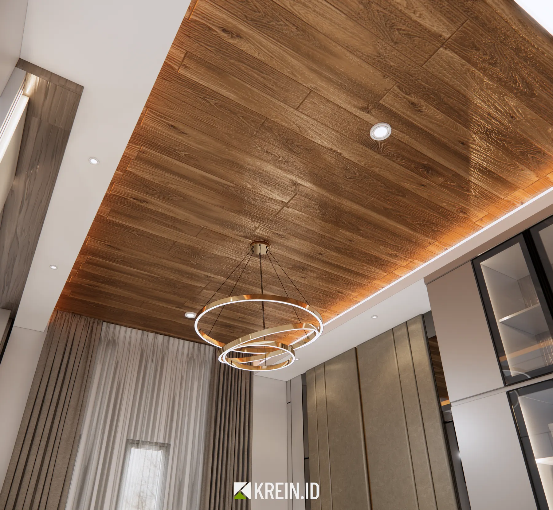 Interior Rumah Mr. AMR — Master Bedroom — interior oleh KREIN Pekanbaru
