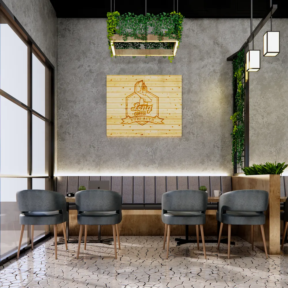Leng Coffee Arifin Ahmad — proyek interior oleh KREIN Pekanbaru
