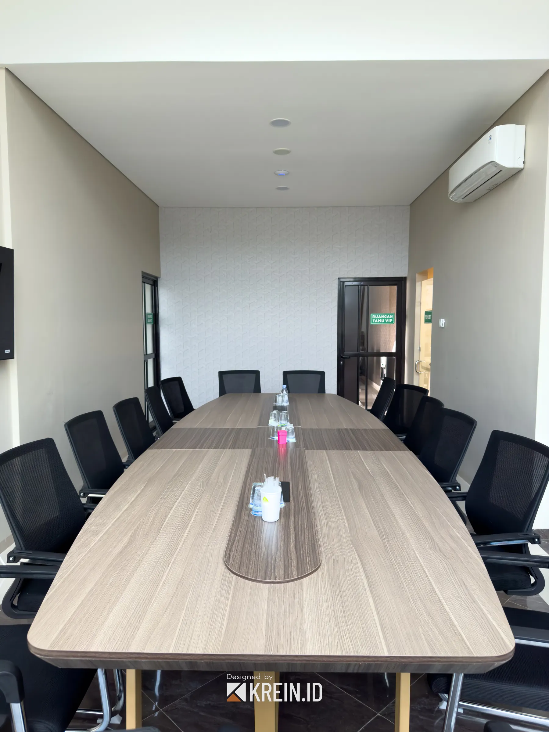 Masjid Al Husna Marpoyan — Real Result — interior oleh KREIN Pekanbaru