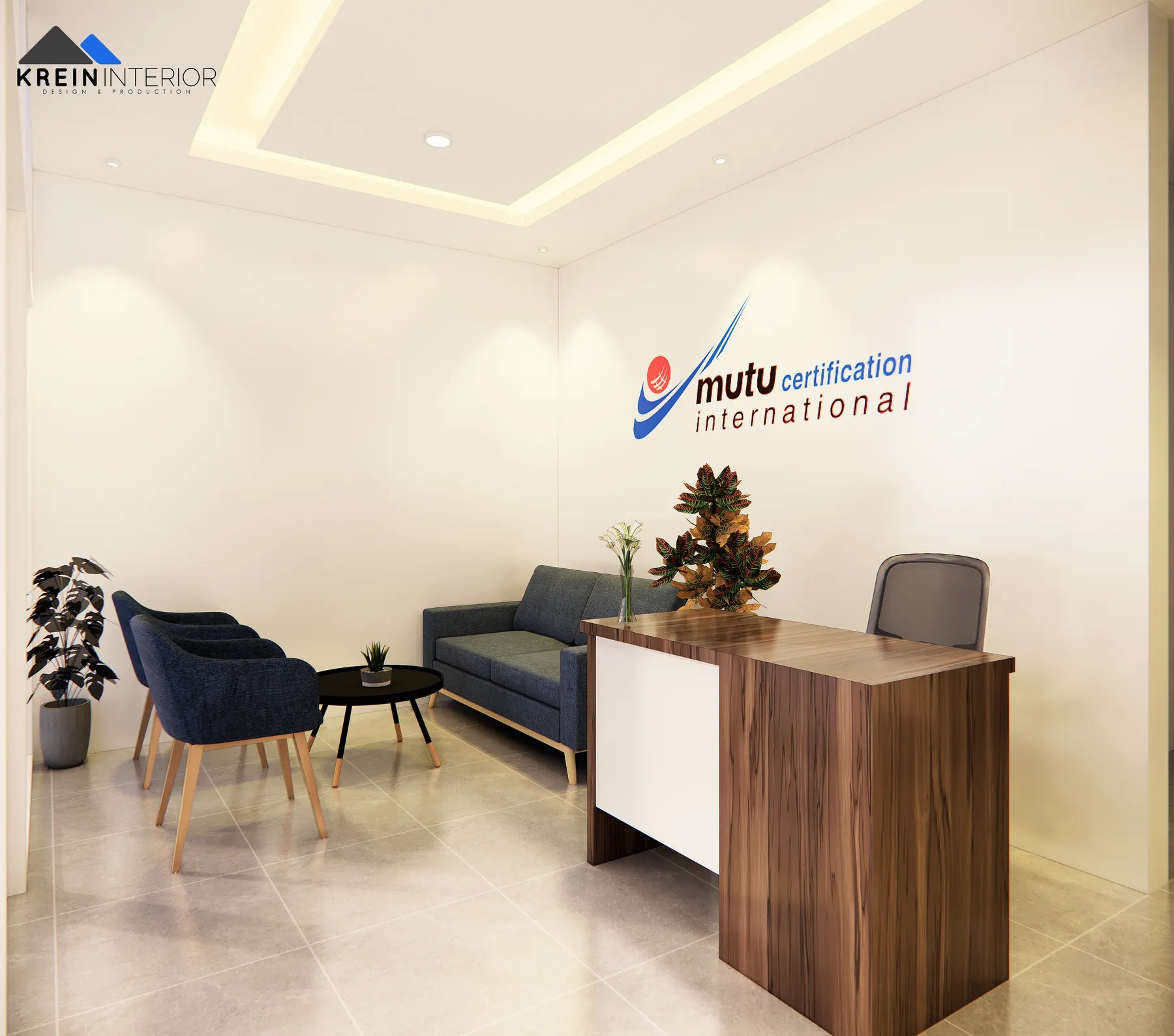 Mutu International — Office Room — interior oleh KREIN Pekanbaru