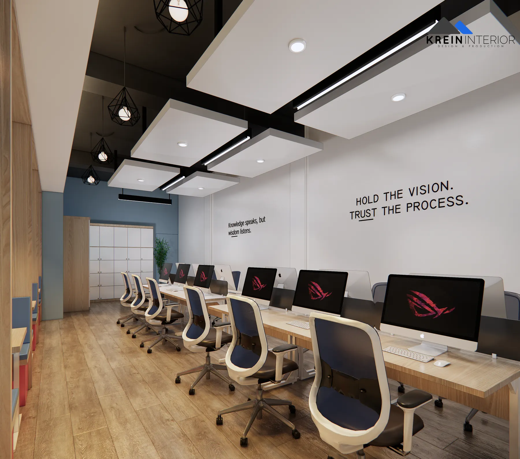 Mutu International — Office Room — interior oleh KREIN Pekanbaru
