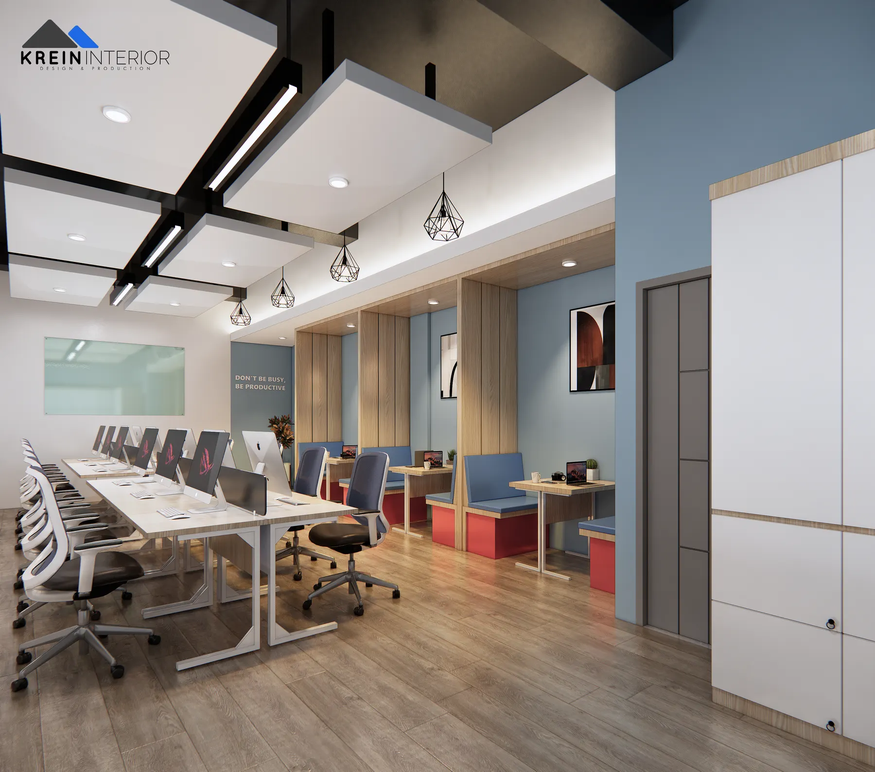 Mutu International — Office Room — interior oleh KREIN Pekanbaru