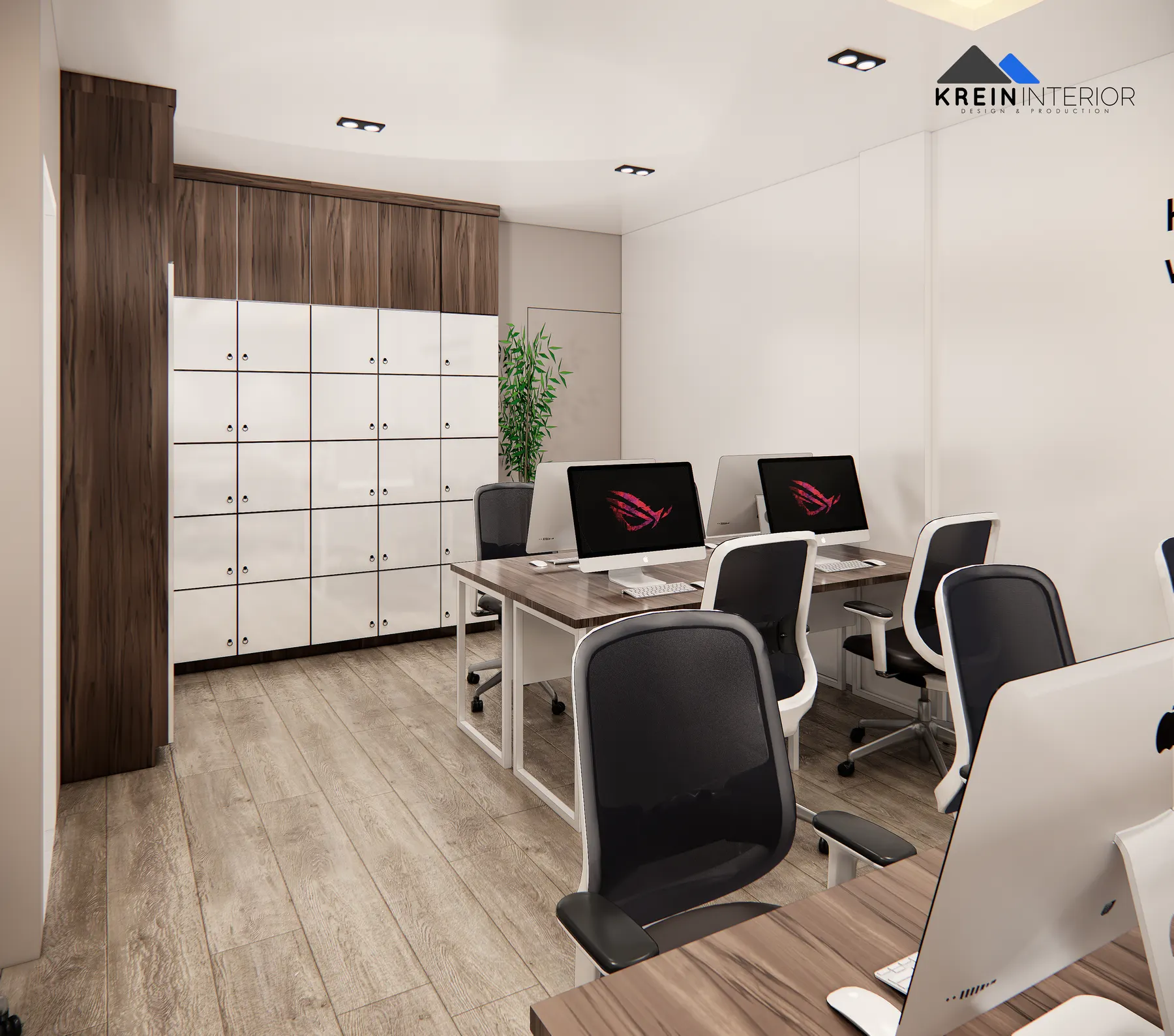 Mutu International — Office Room — interior oleh KREIN Pekanbaru