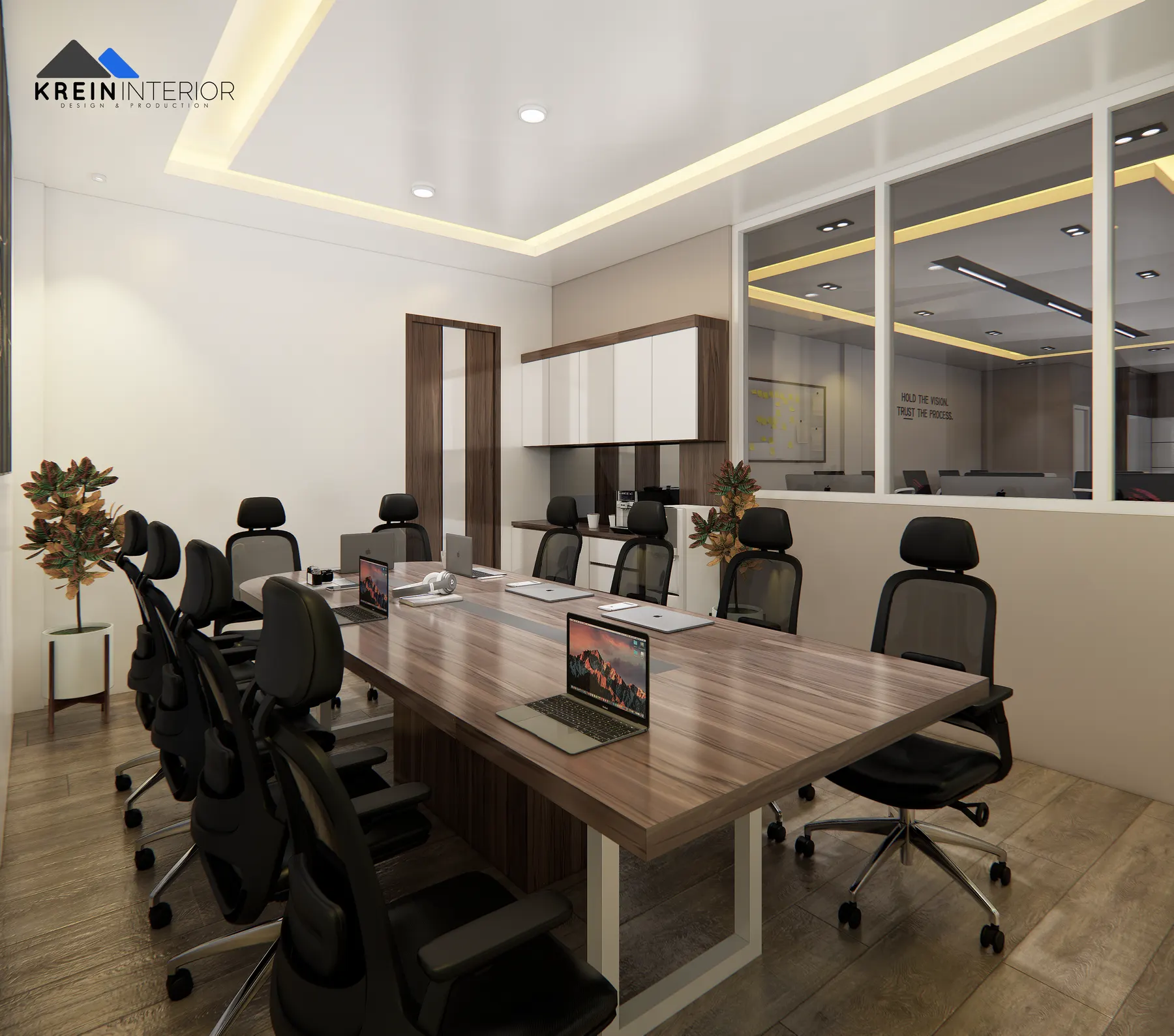 Mutu International — Office Room — interior oleh KREIN Pekanbaru