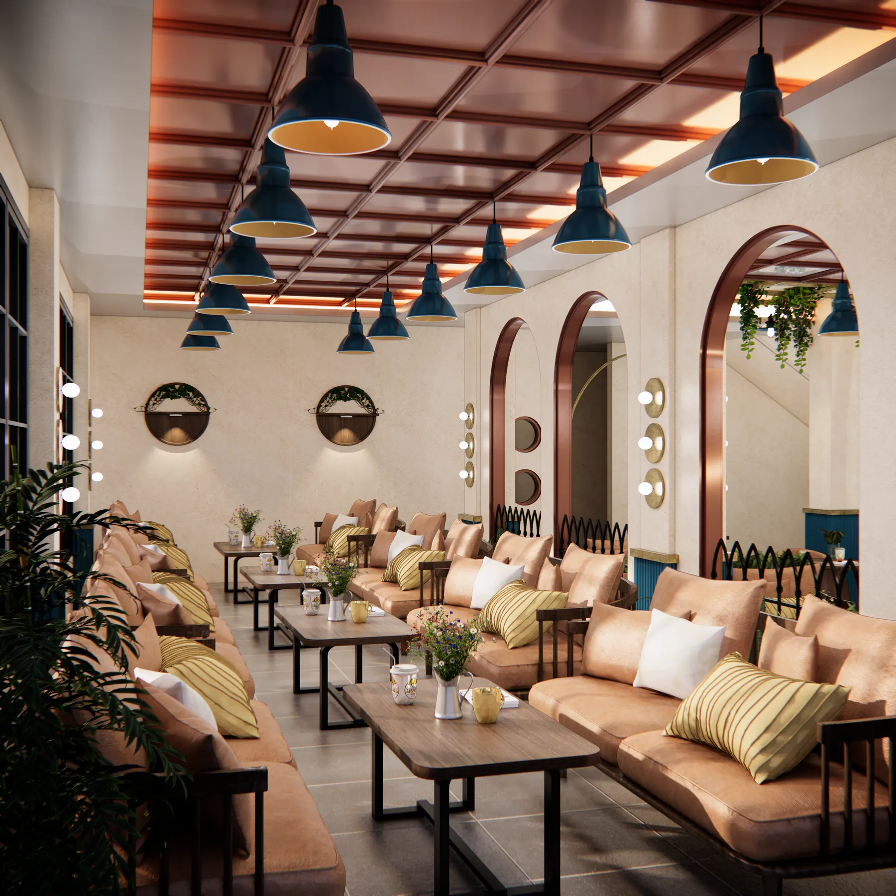 Peterseli — Resto — interior oleh KREIN Pekanbaru