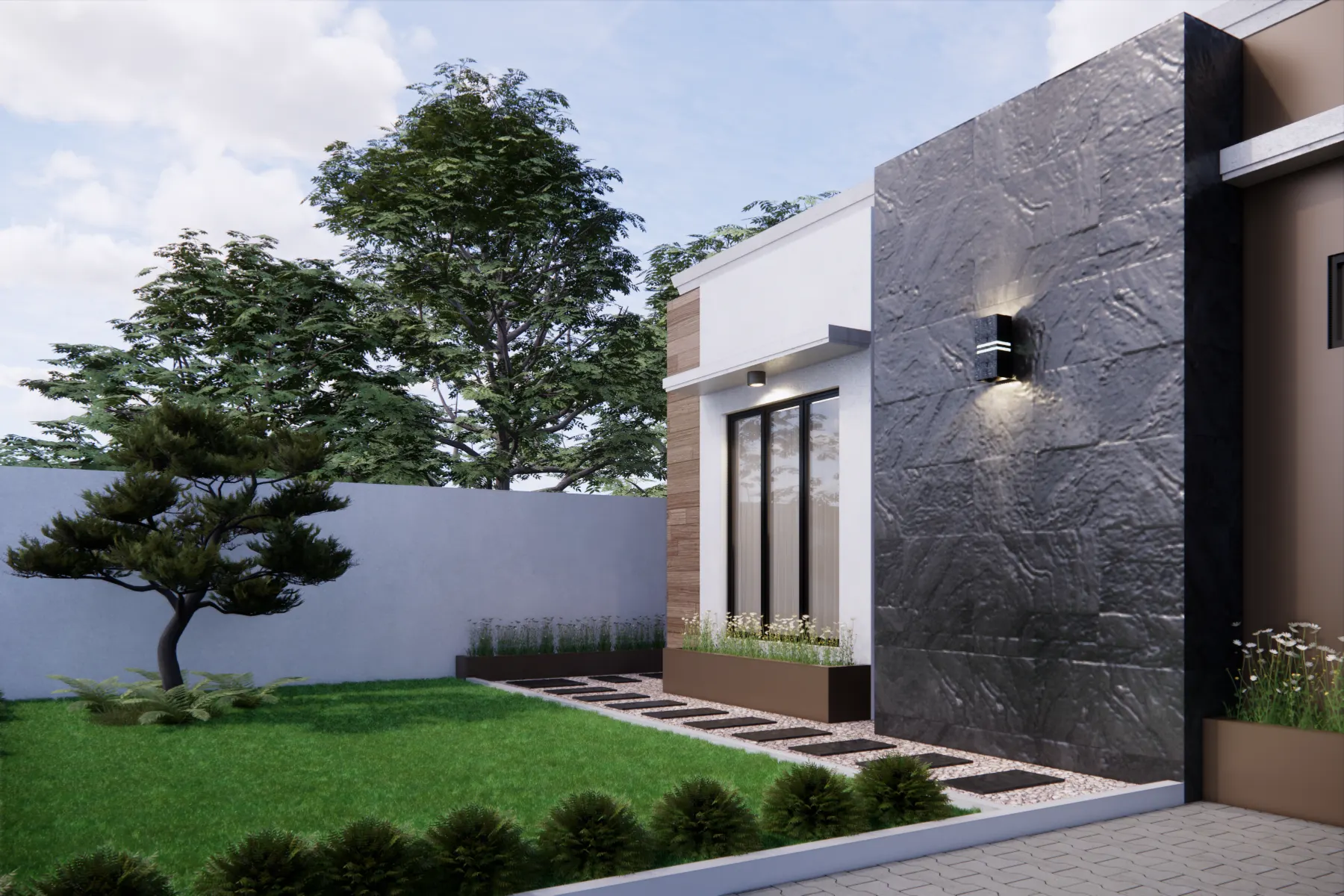 Project Rumah Mrs. ELS — Exterior — interior oleh KREIN Pekanbaru