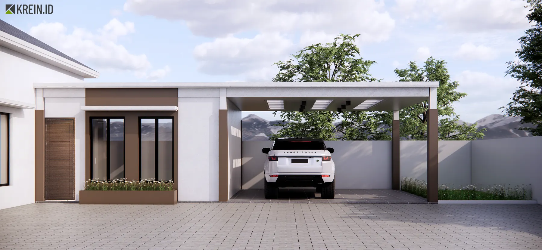 Project Rumah Mrs. ELS — Exterior — interior oleh KREIN Pekanbaru