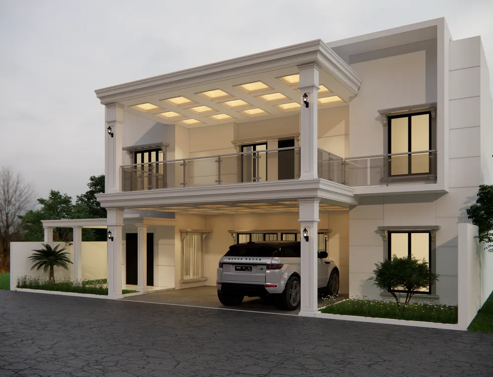 Rumah Mr. WDI  (Exterior) — proyek interior oleh KREIN Pekanbaru