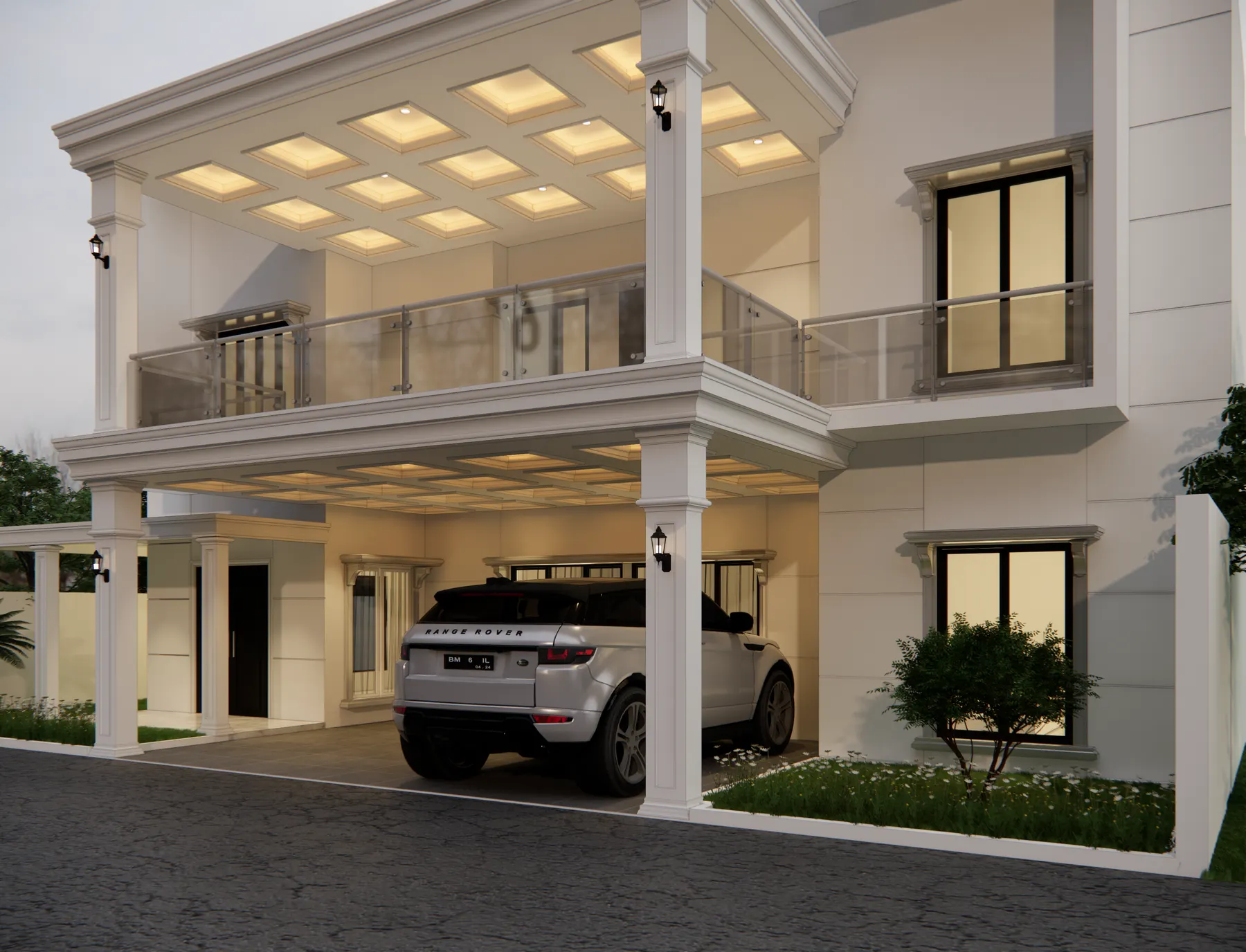 Rumah Mr. WDI  (Exterior) — Design — interior oleh KREIN Pekanbaru
