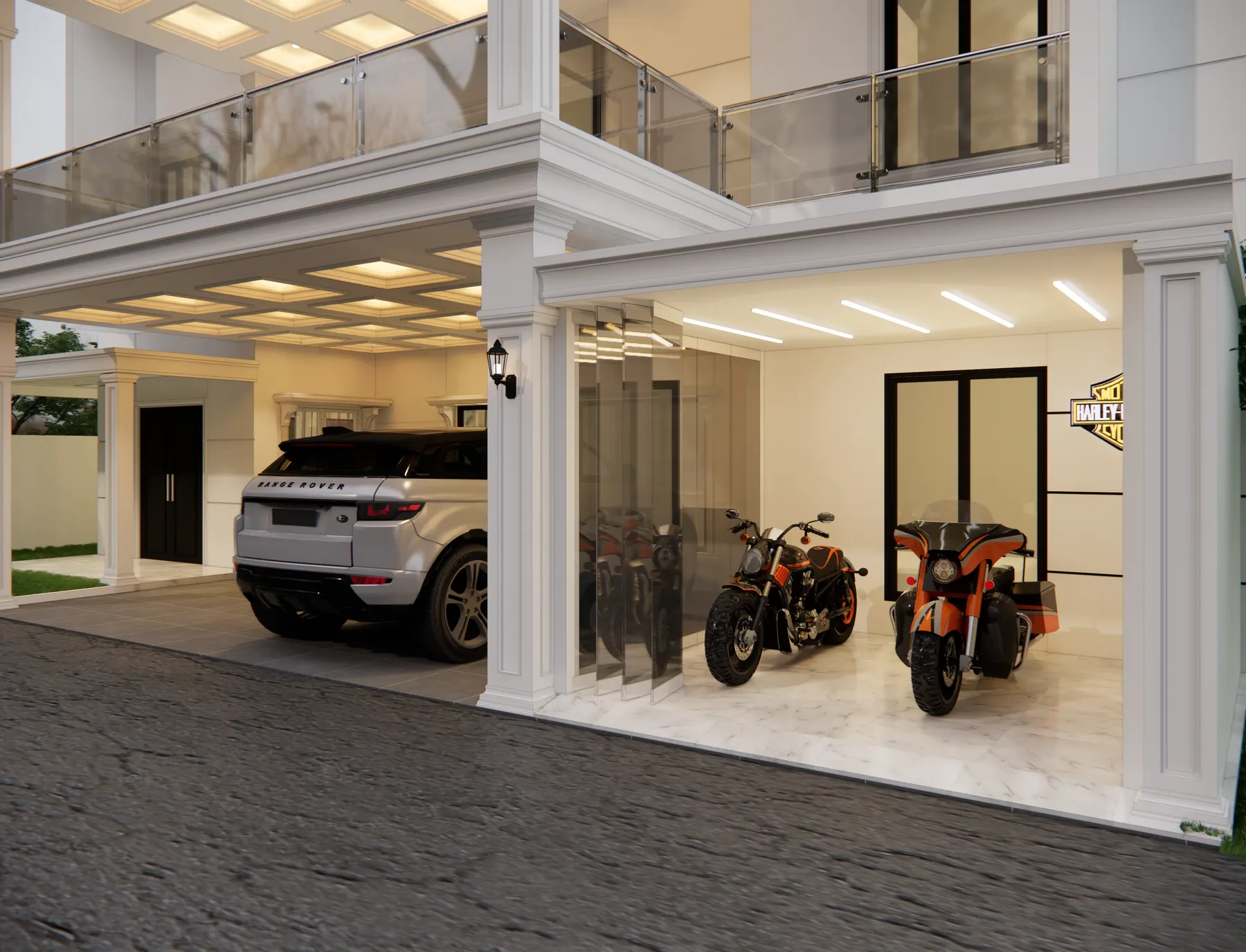 Rumah Mr. WDI  (Exterior) — Design — interior oleh KREIN Pekanbaru