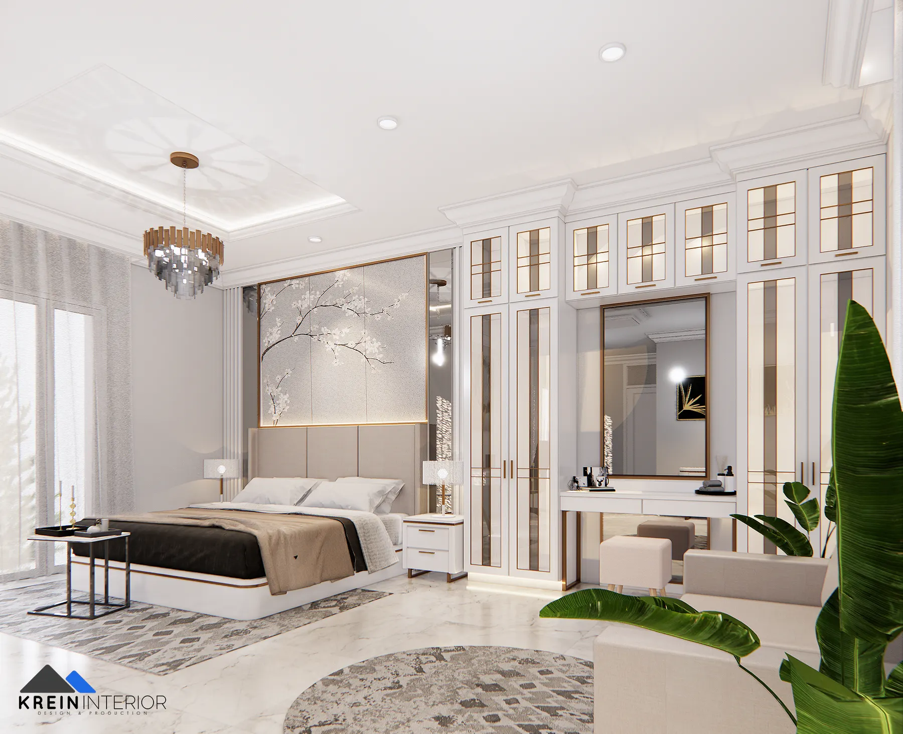 Rumah Mr. WDI (Interior) — Kamar Utama — interior oleh KREIN Pekanbaru