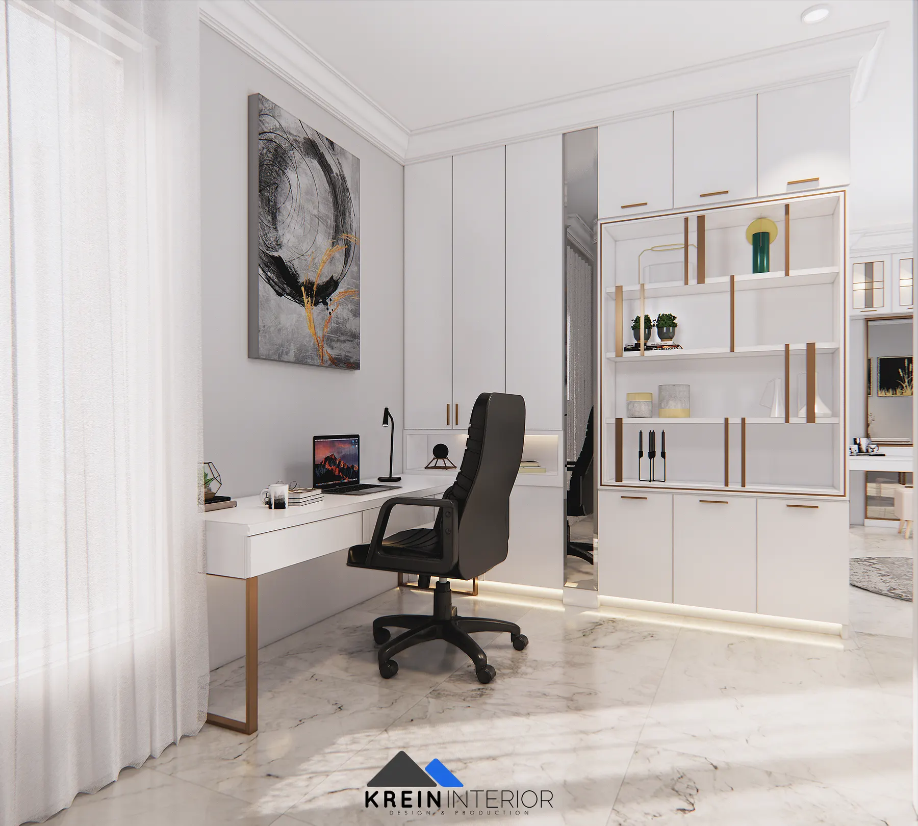 Rumah Mr. WDI (Interior) — Kamar Utama — interior oleh KREIN Pekanbaru