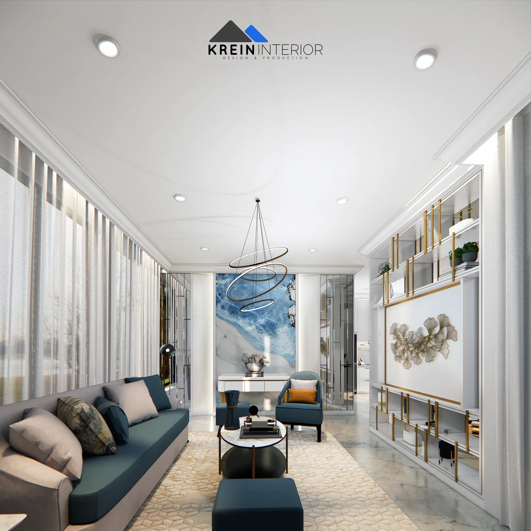 Rumah Mr. WDI (Interior) — LIving Area — interior oleh KREIN Pekanbaru