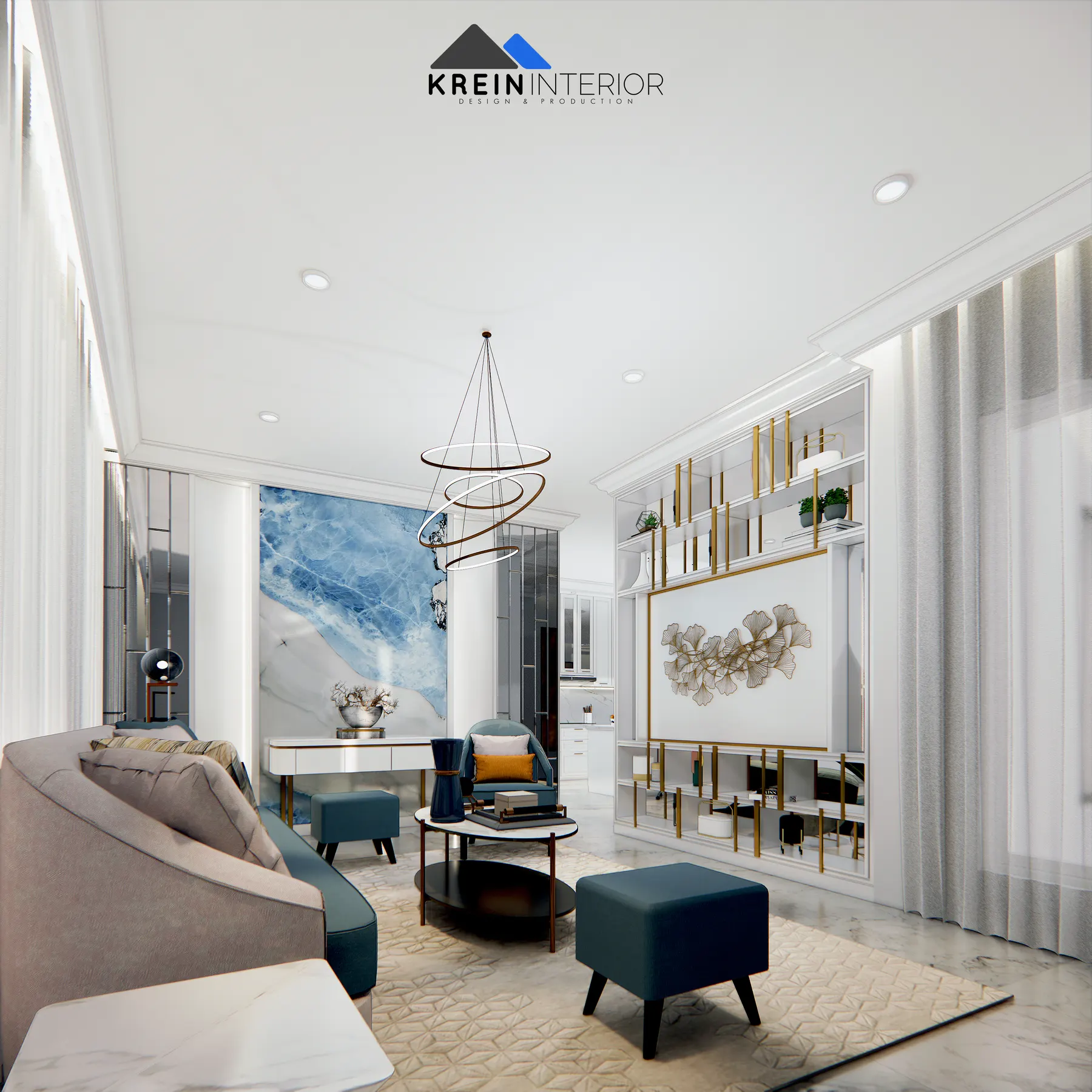 Rumah Mr. WDI (Interior) — LIving Area — interior oleh KREIN Pekanbaru