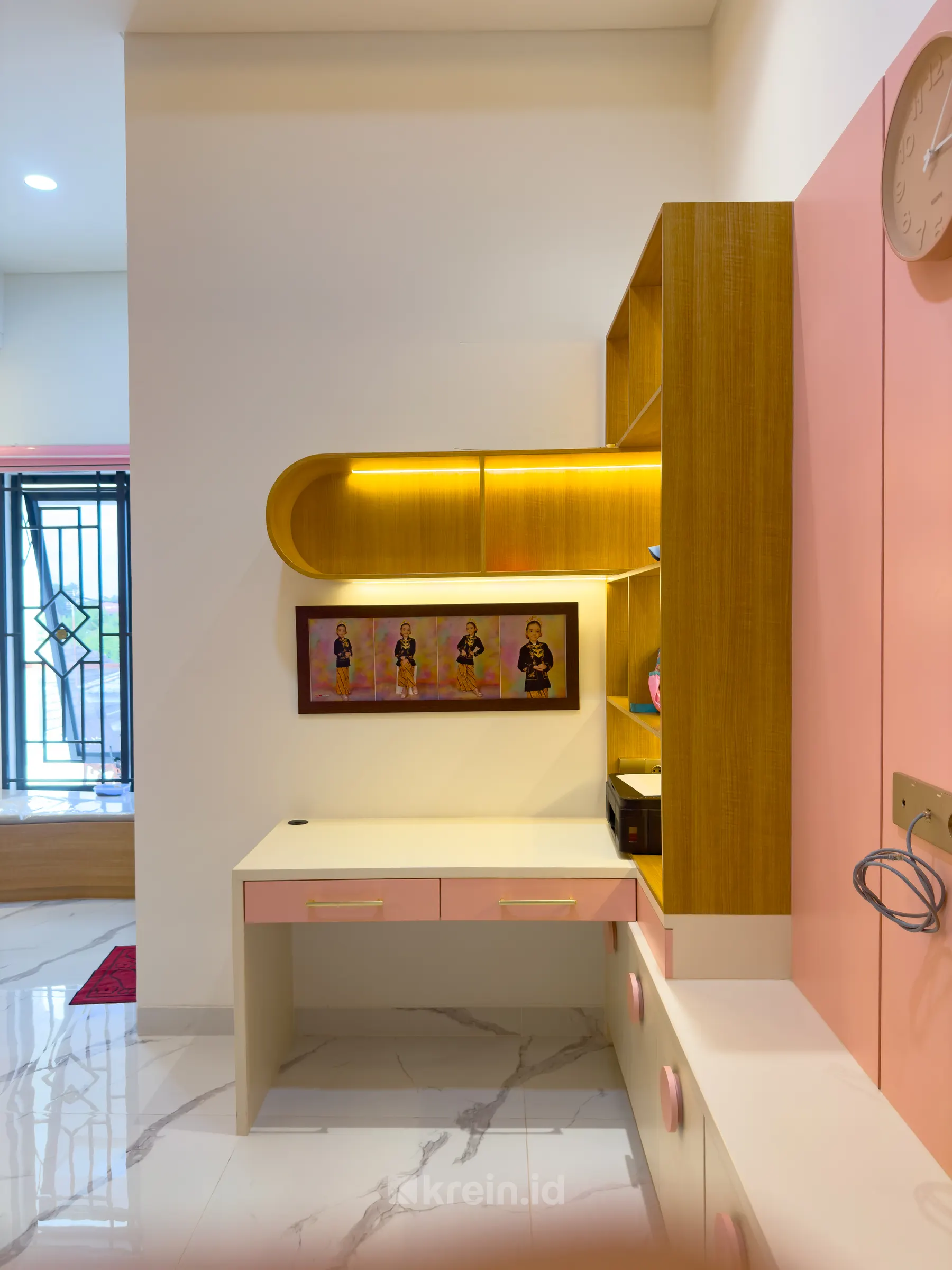 Rumah Tinggal Mr. RI (Girl's Bedroom) — Rumah Tinggal Mr. RI (Girl's Bedroom) — interior oleh KREIN Pekanbaru