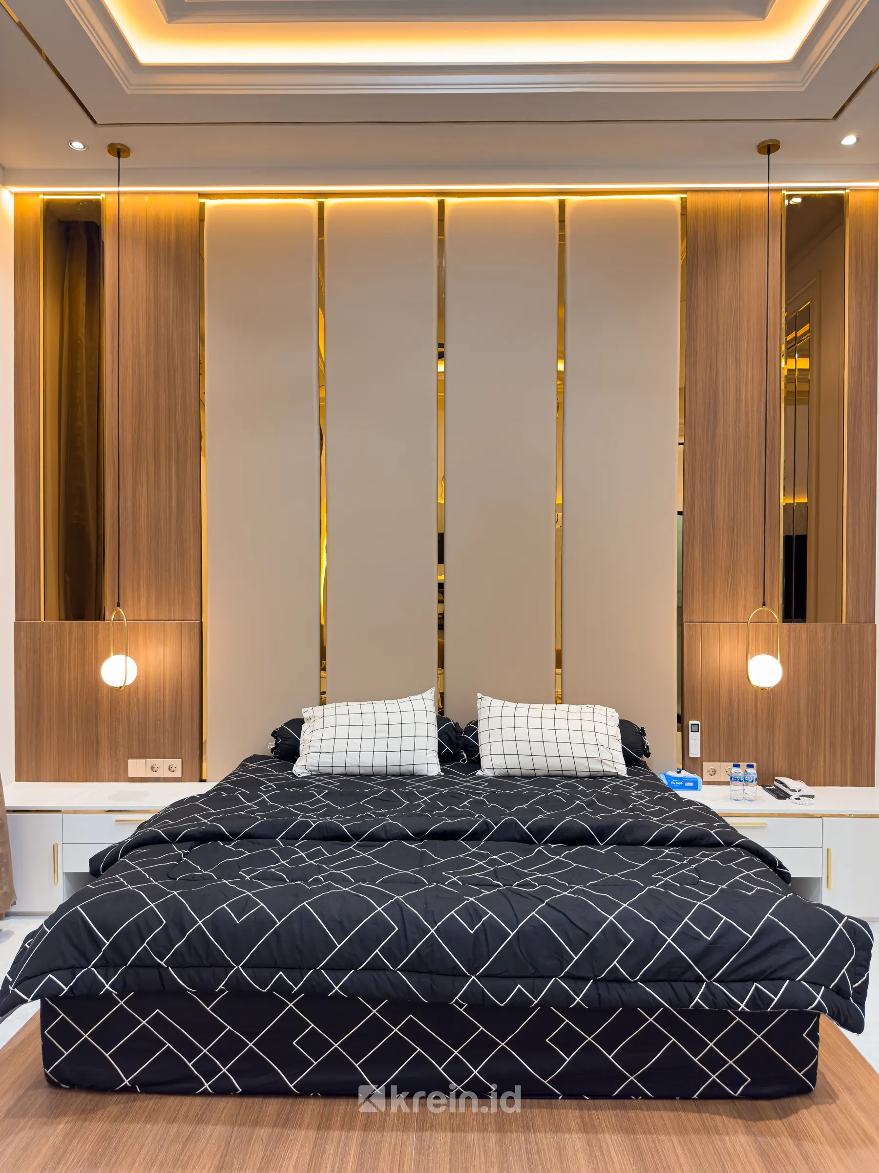 Rumah Tinggal Mr. RI (Master Bedroom) — Rumah Tinggal Mr. RI (Master Bedroom) — interior oleh KREIN Pekanbaru
