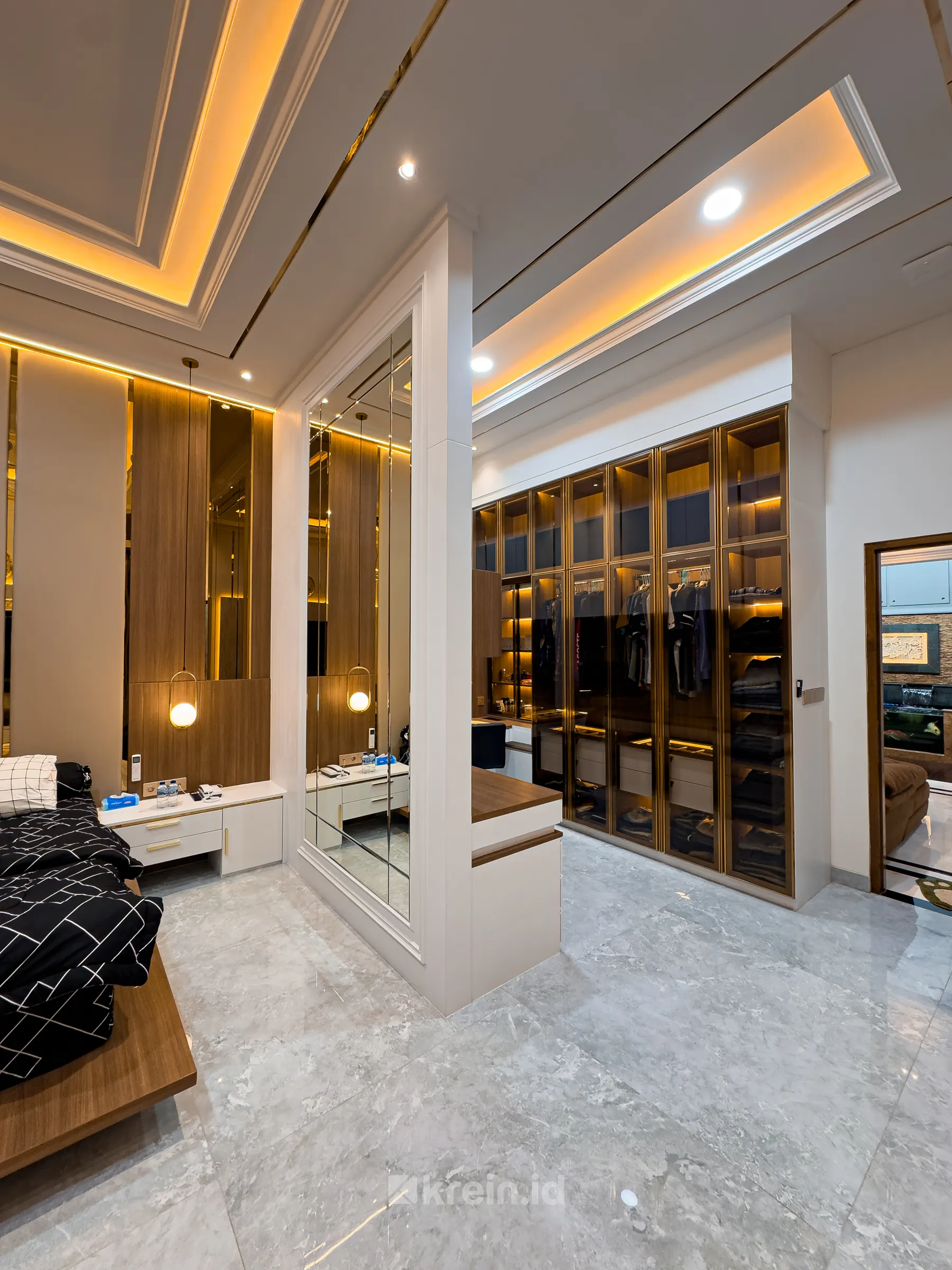 Rumah Tinggal Mr. RI (Master Bedroom) — Rumah Tinggal Mr. RI (Master Bedroom) — interior oleh KREIN Pekanbaru