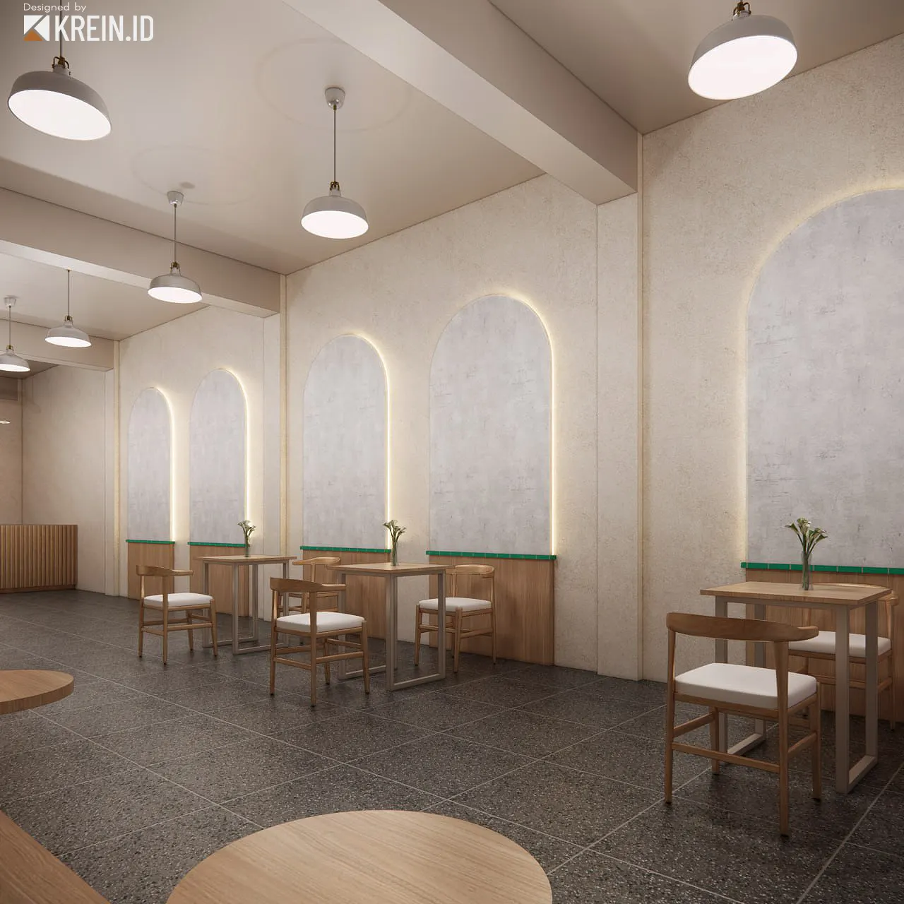 Square Gelato — Store — interior oleh KREIN Pekanbaru